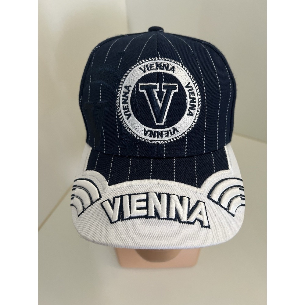 Vienna Austria Hat Blue Baseball Embroidered Strapback Smile Products Cap